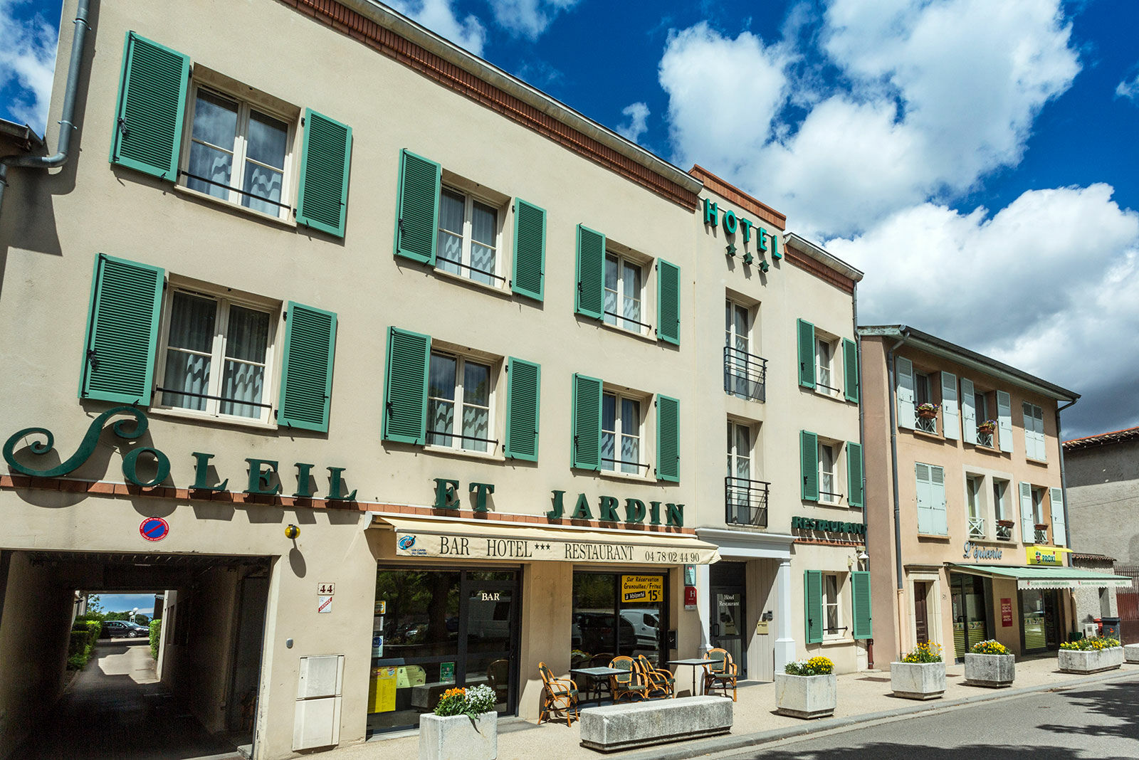 Soleil Et Jardin Otel Solaize Dış mekan fotoğraf